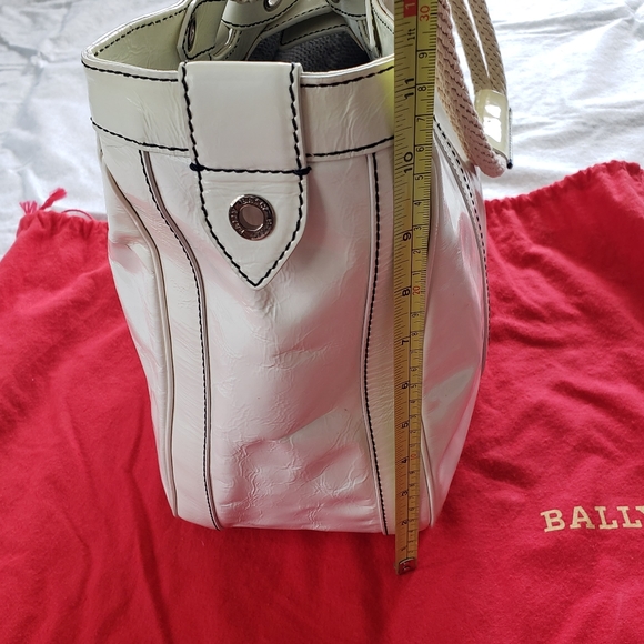 Bally Large Leather Tote - Picture 10 of 10